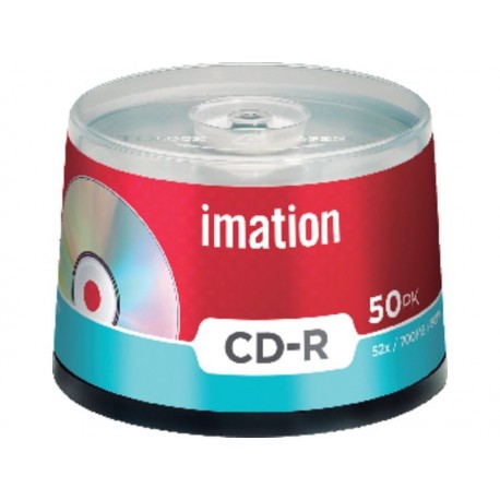 CD-R 700MB 80MIN 52X IMATION TARRINA DE 50 REF. 22-18647-9  